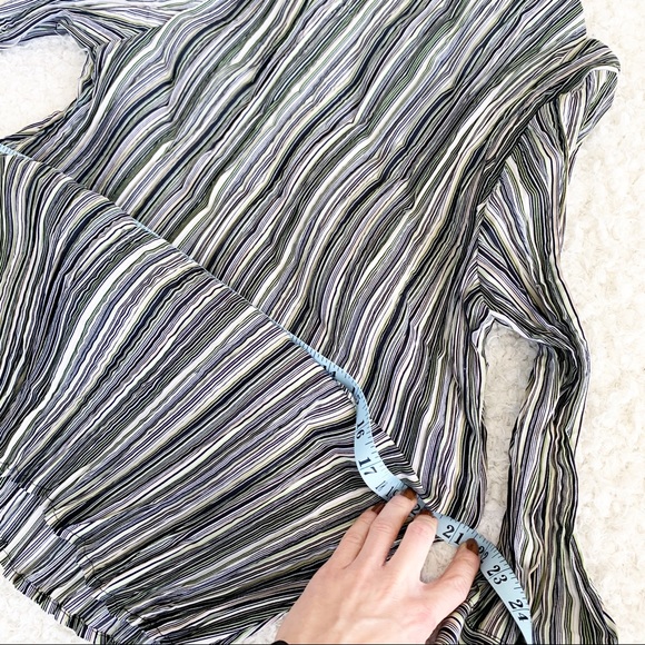 Apt. 9 Stretch Striped Button Down NWOT - Picture 4 of 4